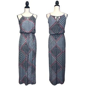 ENFOCUS STUDIO | Sz 8 Medium Haltered Tied Waist Maxi Dress